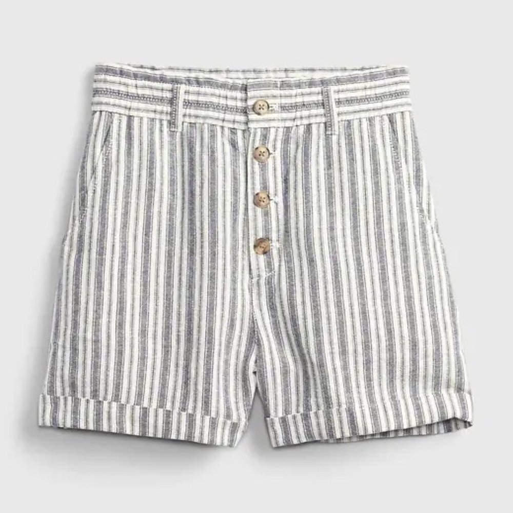 NWT GAP High Rise Linen Shorts